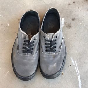 Men’s Size 11 Vans Grey Skate Shoes